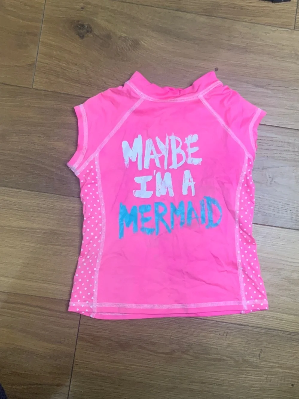 BillaBong Swim Shirt “Maybe I’m a Mermaid” Size XS
